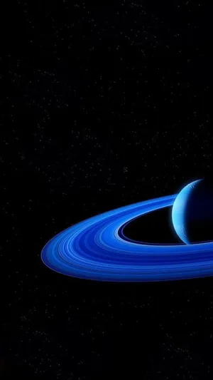 The Beautiful Azure Blue Wallpaper