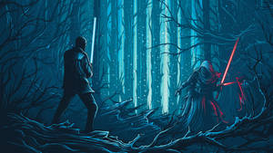 The Beauty Of Endor Forest In Star Wars Wallpaper