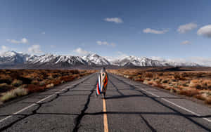 The Beauty Of The California Mountain Range Wallpaper