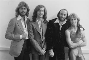 The Bee Gees With Andy Gibb - Narm, 1979 Wallpaper