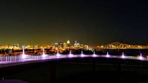 The Big Four Bridge In Louisville, Kentucky Wallpaper