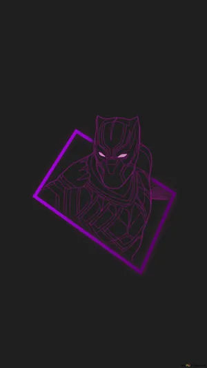 The Black Panther Hero Is Ready To Protect Wakanda! Wallpaper
