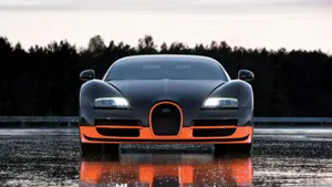 The Bold And Powerful Bugatti Car Wallpaper