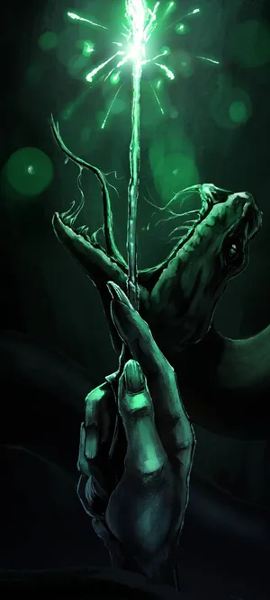 The Bond Between Voldemort And Nagini Wallpaper