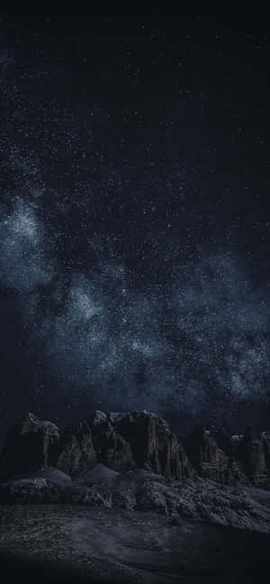 The Boundless Blackness Of Space Wallpaper