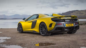 The Breathtaking Mclaren 675lt In Its Full Glory Wallpaper