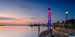 The Breathtaking View Of Portsmouth, United Kingdom Wallpaper