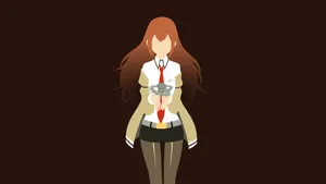 The Brilliant Scientist - Kurisu Makise Wallpaper