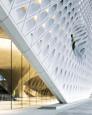 The Broad Museum Architecture Detail Wallpaper