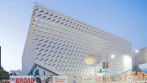 The Broad Museum Exterior Architecture Wallpaper