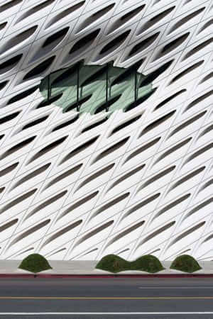 The Broad Museum Exterior Design Wallpaper