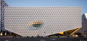 The Broad Museum Exterior Dusk Wallpaper