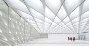 The Broad Museum Interior Architecture Wallpaper