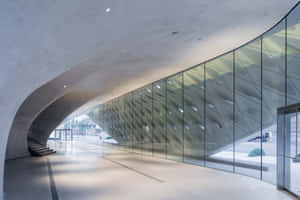 The Broad Museum Interior Architecture Wallpaper