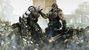 The Brutal Gears Of War Wallpaper