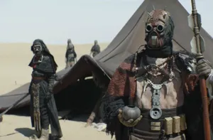The Brutal Tusken Raiders Of Tatooine Wallpaper