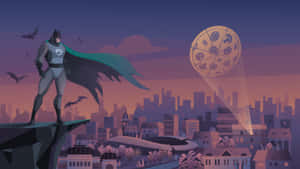 'the Bustling City Of Gotham, Home To The Infamous Batman.' Wallpaper