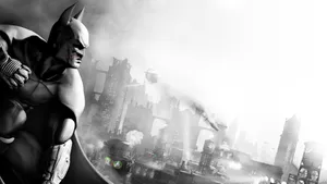 The Bustling Hub Of Batman City Wallpaper