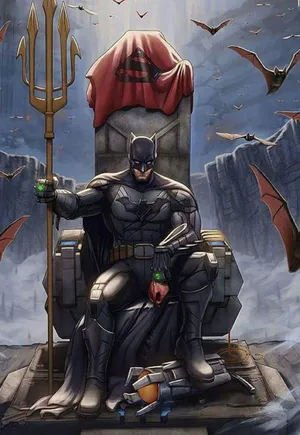 The Caped Crusader 900 X 1307 Wallpaper Wallpaper