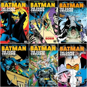 The Caped Crusader Vigilantly Guards The City Skyline Wallpaper