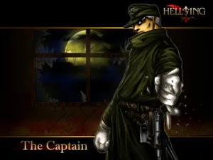The Captain From Hellsing Anime Series Wallpaper