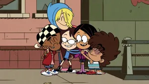 The Casagrandes Friends At Trend Game Wallpaper