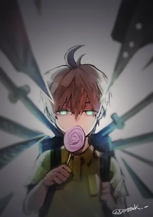 The Child Emperor Assertively Holds His Scepter Wallpaper