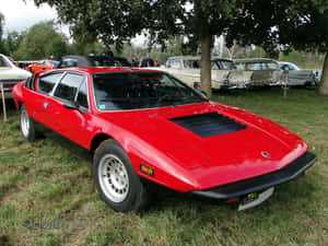 The Classic Lamborghini Urraco In All Its Glory Wallpaper