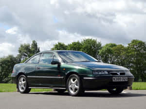 The Classic Opel Calibra In Its Prime Wallpaper