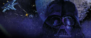 The Climactic Battle Between The Rebellion And The Empire In Return Of The Jedi Wallpaper