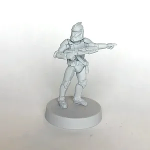 The Clone Army In Battle Formation Wallpaper