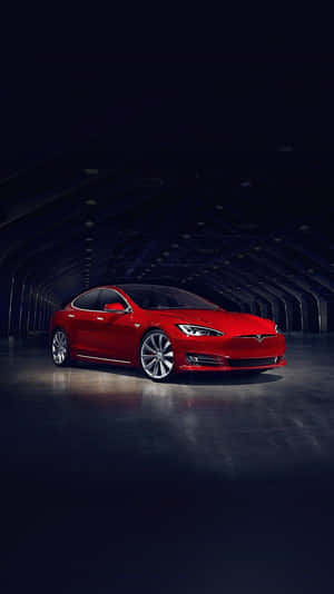 The Coolest Car Ever - Red Car Iphone Wallpaper