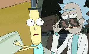 The Council Of Ricks Gathered In The Citadel Wallpaper