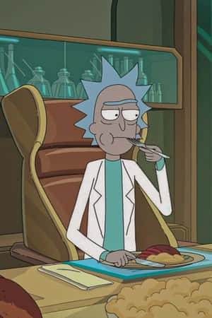 The Council Of Ricks Gathered Together In The Citadel Wallpaper