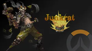 The Crafty And Mischievous Junkrat Wallpaper