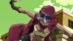 The Crazed Adventure Of Jotaro And His Crew In Stardust Crusaders Wallpaper