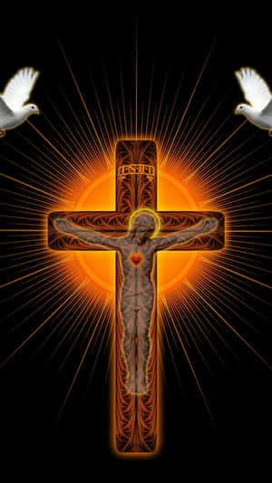 The Crucifixion Of Jesus Christ Wallpaper