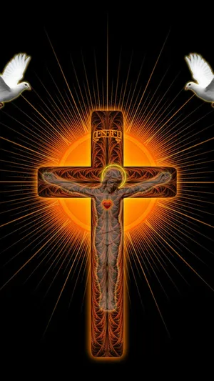 The Crucifixion Of Jesus Christ Wallpaper