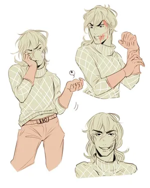 The Cunning Diego Brando In A Dynamic Action Pose Wallpaper