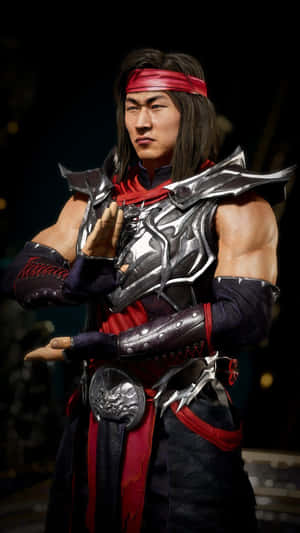 The Cunning Sorcerer Shang Tsung Taking Control In Mortal Kombat. Wallpaper