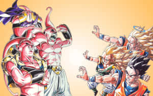 The Cute And Powerful Buu Of Dragon Ball Fame! Wallpaper