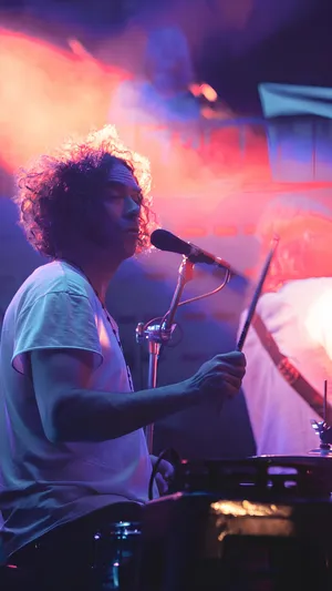 The Dandy Warhols Live Performance Wallpaper