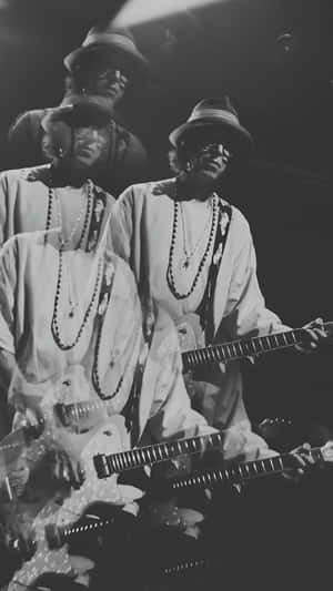 The Dandy Warhols Live Performance Wallpaper