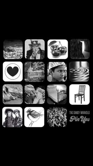 The Dandy Warhols Pin Ups Wallpaper