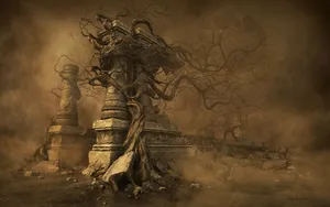 The Dark Essence Of Surrealism Wallpaper