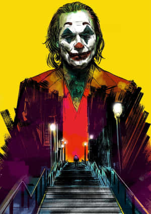 The Dark Intensity Of Joker Art Wallpaper