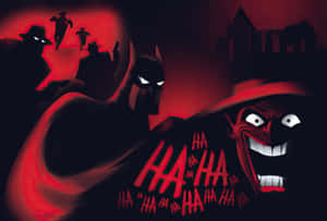 The Dark Jester Of Gotham City Wallpaper