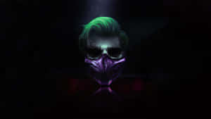 The Dark Joker - Mysterious And Menacing Presence Wallpaper