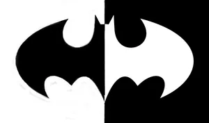 The Dark Knight In Monochrome Wallpaper
