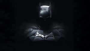 The Dark Knight Looks Out Over Gotham City Wallpaper